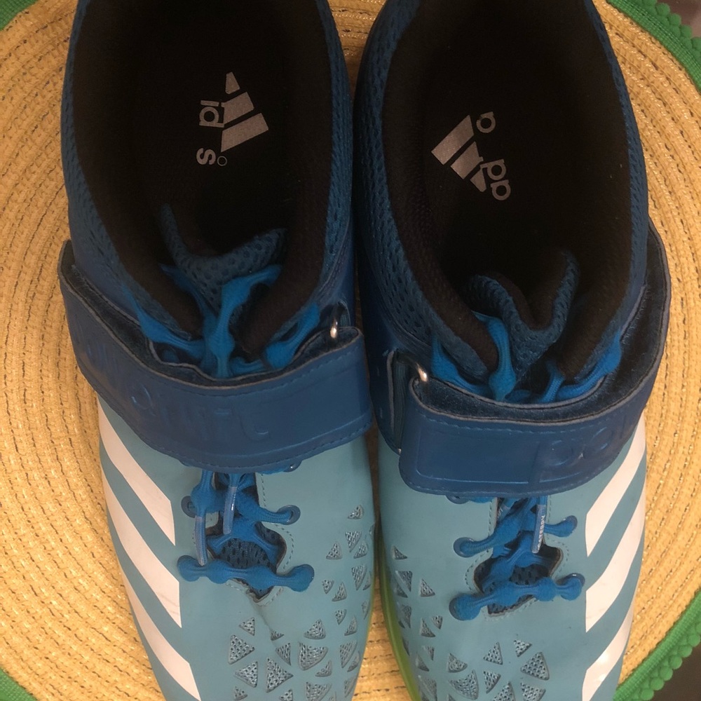 Men’s Green and Blue Lifting Shoe